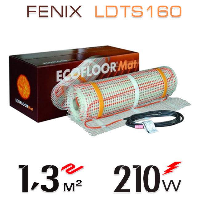 Нагревательный мат Fenix LDTS 160 Вт/м - 1,3 кв.м