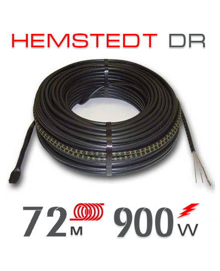 Нагрівальний кабель Hemstedt DR 12,5 Вт - 72 м