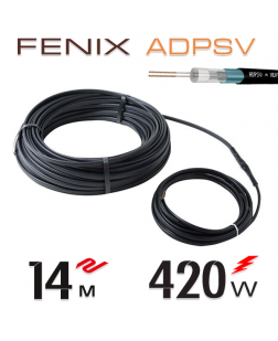 Нагрівальний двожильний кабель Fenix ADPSV 30 W/m - 14 м.п.