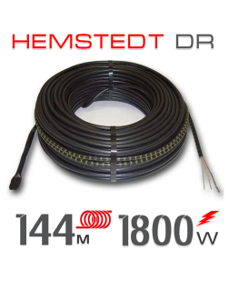 Нагревательный кабель Hemstedt DR 12,5 Вт - 144 м