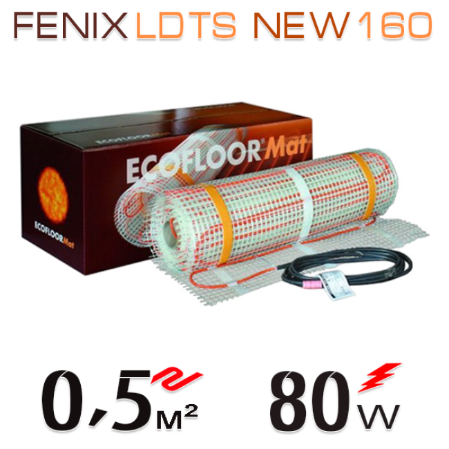 Нагрівальний мат Fenix LDTS metric 160 Вт/м - 0,5 кв.м