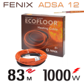 Нагревательный двужильный кабель Fenix ADSA 12 - 83 м.п. Нагревательный двужильный кабель Fenix ADSA 12 - 83 м.п.
