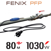 Нагрівальний кабель двожильний Fenix PFP 12 Вт/м з вбудованим термостатом - 80 м.п. Нагрівальний кабель двожильний Fenix PFP 12 Вт/м з вбудованим термостатом - 80 м.п.