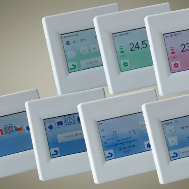 Терморегулятор сенсорный Fenix TFT