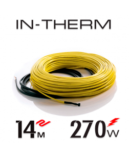 Нагревательный кабель In-Therm 20 Вт - 14 м