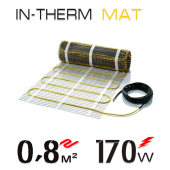 Нагревательный мат In-Therm 200 Вт - 0,8 кв.м Нагревательный мат In-Therm 200 Вт - 0,8 кв.м