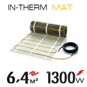 Нагрівальний мат  In-Therm 200 Вт - 6,4 кв.м