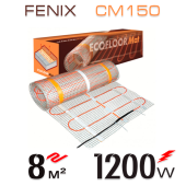 Нагревательный мат Fenix CM 150 Вт/м - 8 кв.м