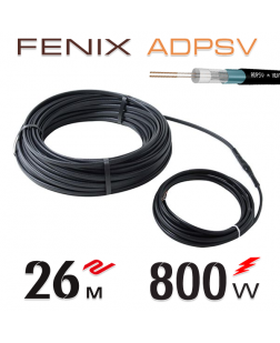 Нагревательный двужильный кабель Fenix ADPSV 30 W/m - 26 м.п.