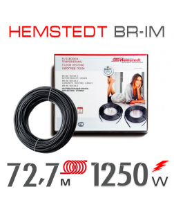 Нагрівальний кабель Hemstedt BR-IМ 17 Вт - 72,7 м