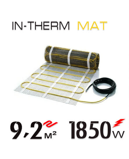 Нагрівальний мат In-Therm 200 Вт - 9,2 кв.м