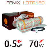Нагревательный мат Fenix LDTS 160 Вт/м - 0,5 кв.м Нагревательный мат Fenix LDTS 160 Вт/м - 0,5 кв.м
