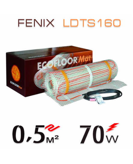 Нагревательный мат Fenix LDTS 160 Вт/м - 0,5 кв.м