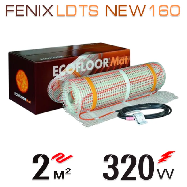 Нагревательный мат Fenix LDTS metric 160 - 2 кв.м Нагревательный мат Fenix LDTS metric 160 - 2 кв.м
