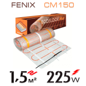 Нагрівальний мат Fenix CM 150 Вт/м - 1,5 кв.м Нагрівальний мат Fenix CM 150 Вт/м - 1,5 кв.м
