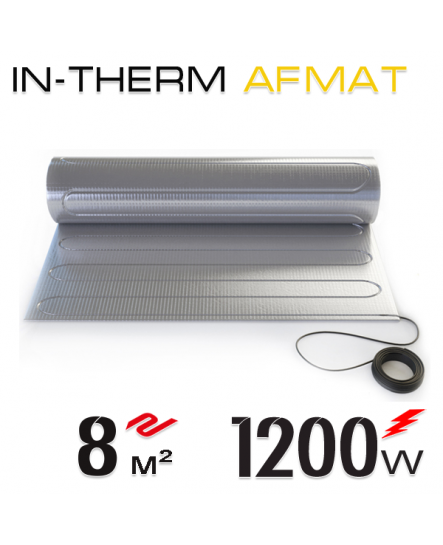 Алюмінієвий мат IN-THERM AFMAT 150 Вт/м.кв. - 8 м2