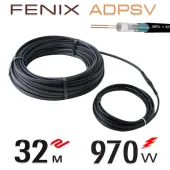 Нагрівальний двожильний  кабель Fenix ADPSV 30 W/m - 32 м.п.