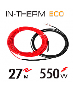 Нагрівальний кабель In-Therm ECO 20 Вт - 27 м