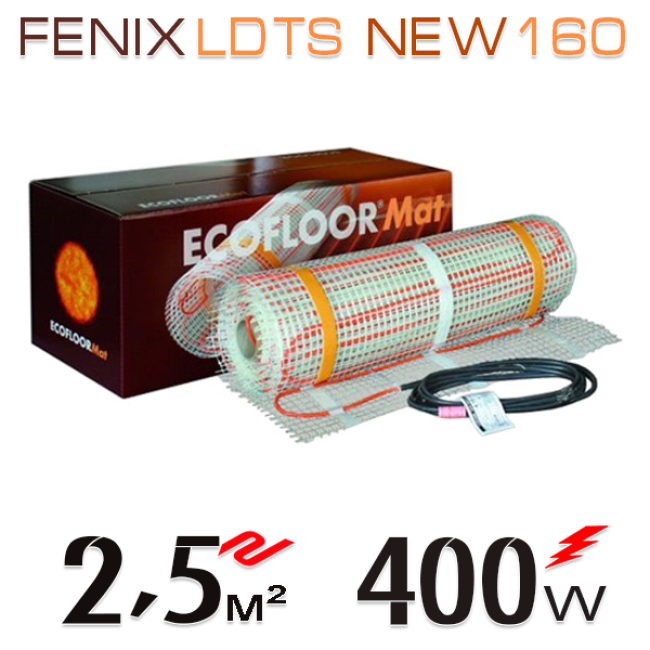 Нагревательный мат Fenix LDTS metric 160 - 2,5 кв.м