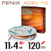Нагревательный кабель Fenix ADSV 10 Вт - 11,4 м Нагревательный кабель Fenix ADSV 10 Вт - 11,4 м