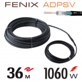 Нагревательный двужильный кабель Fenix ADPSV 30 W/m - 36 м.п.