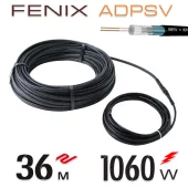 Нагрівальний двожильний  кабель Fenix ADPSV 30 W/m - 36 м.п.
