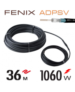 Нагревательный двужильный кабель Fenix ADPSV 30 W/m - 36 м.п.