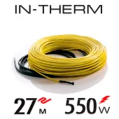 Нагрівальний кабель In-Therm 20 Вт - 27 м