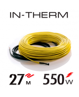 Нагревательный кабель In-Therm 20 Вт - 27 м