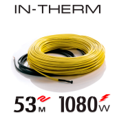 Нагрівальний кабель In-Therm 20 Вт - 53 м Нагрівальний кабель In-Therm 20 Вт - 53 м