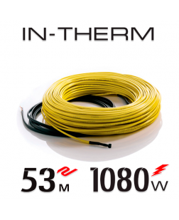 Нагревательный кабель In-Therm 20 Вт - 53 м