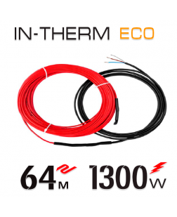 Нагрівальний кабель In-Therm ECO 20 Вт - 64 м