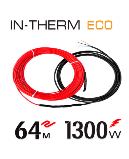 Нагревательный кабель In-Therm ECO 20 Вт - 64 м