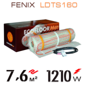 Нагревательный мат Fenix LDTS 160 Вт/м - 7,55 кв.м Нагревательный мат Fenix LDTS 160 Вт/м - 7,55 кв.м