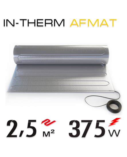 Алюминиевый мат IN-THERM AFMAT 150 Вт/м.кв. - 2,5 м2