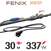 Нагрівальний кабель двожильний Fenix PFP 12 Вт/м з вбудованим термостатом - 30 м.п. Нагрівальний кабель двожильний Fenix PFP 12 Вт/м з вбудованим термостатом - 30 м.п.