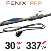 Нагрівальний кабель двожильний Fenix PFP 12 Вт/м з вбудованим термостатом - 30 м.п.