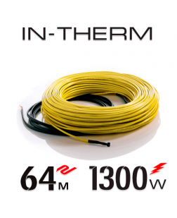 Нагревательный кабель In-Therm 20 Вт - 64 м