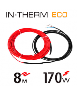 Нагревательный кабель In-Therm ECO 20 Вт - 8 м
