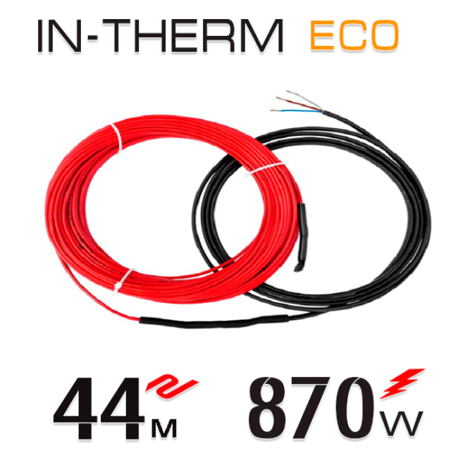 Нагревательный кабель In-Therm ECO 20 Вт - 44 м