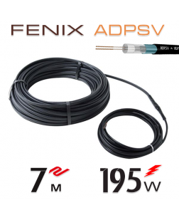 Нагрівальний двожильний кабель Fenix ADPSV 30 W/m - 7 м.п.