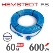 Нагрівальний кабель Hemstedt FS 10 Вт - 60 м