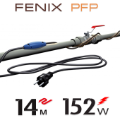 Нагрівальний кабель двожильний Fenix PFP 12 Вт/м з вбудованим термостатом - 14 м.п. Нагрівальний кабель двожильний Fenix PFP 12 Вт/м з вбудованим термостатом - 14 м.п.