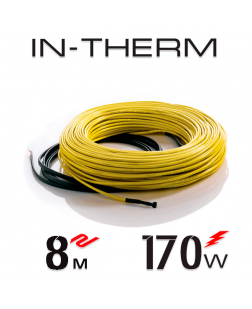 Нагревательный кабель In-Therm 20 Вт - 8 м