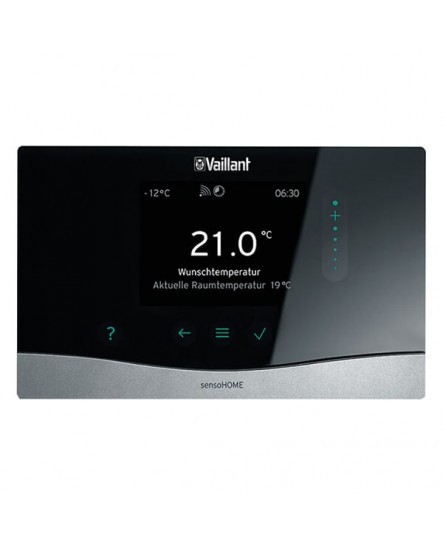 Програмований погодозалежний регулятор Vaillant sensoHOME VRT 380 f