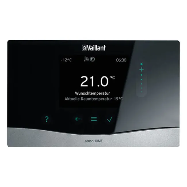 Программируемый погодозависимый регулятор Vaillant sensoHOME VRT 380 f Программируемый погодозависимый регулятор Vaillant sensoHOME VRT 380 f