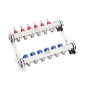Распределительный стальной коллектор Rehau HKV-D 05 (Edelstahl)