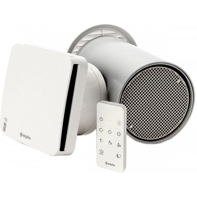 Бытовой рекуператор Aspira Ecocomfort 160 RF Бытовой рекуператор Aspira Ecocomfort 160 RF