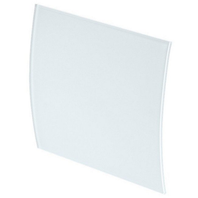 Кришка до вентилятора Awenta Escudo PEG100 White Glass