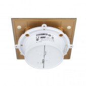 Дизайнерський надтонкий витяжний вентилятор MMP 100, 90 м³/год, мозаїка золото Дизайнерський надтонкий витяжний вентилятор MMP 100, 90 м³/год, мозаїка золото